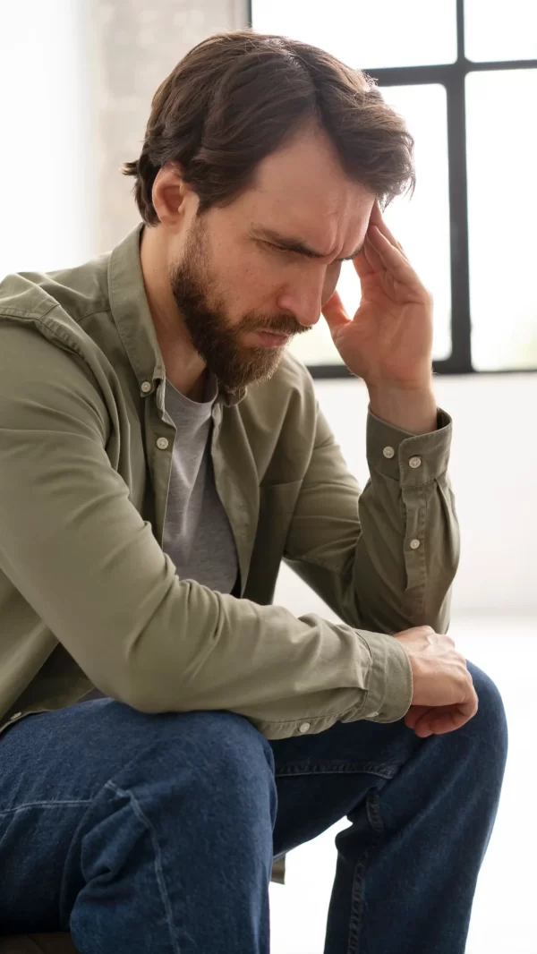 hombre con sindrome del impostor